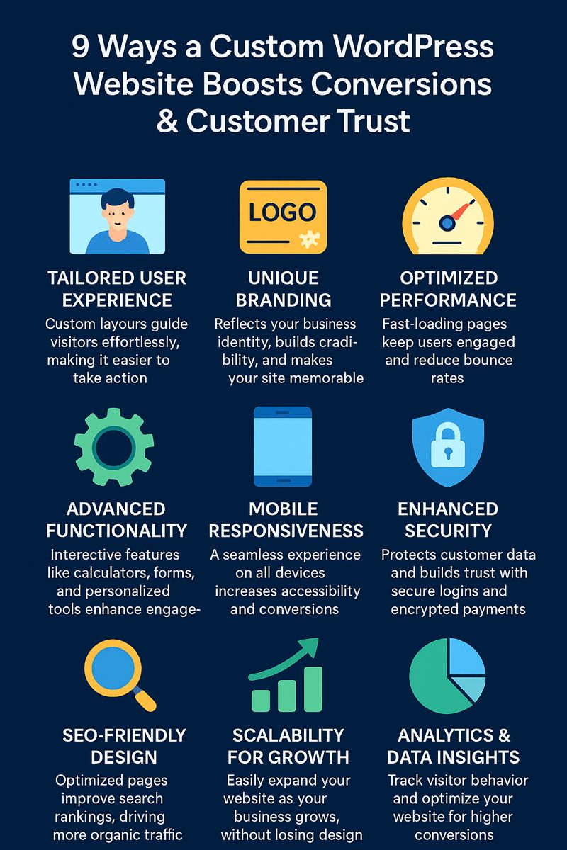 How a Custom WordPress Website Improves Conversions and Customer Trust ...